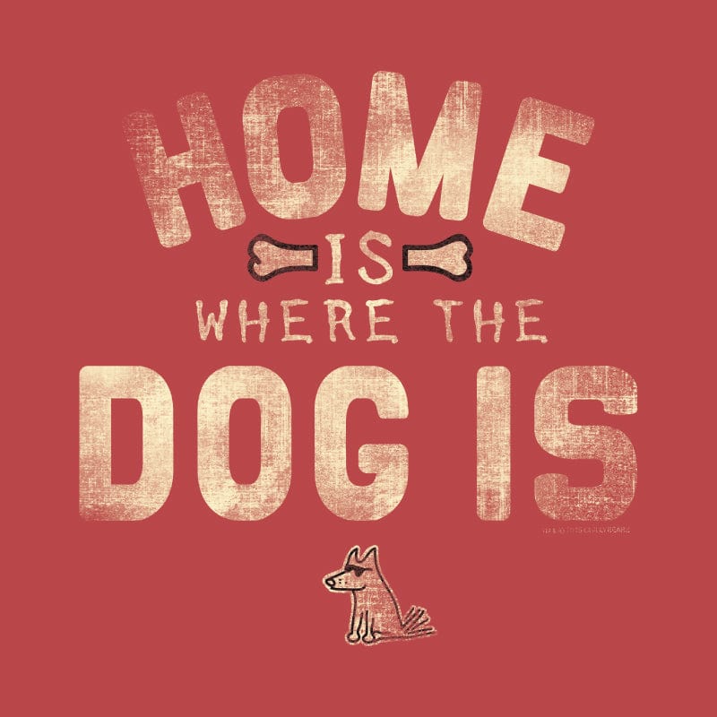Home Is Where The Dog Is - Sweatshirt Dress