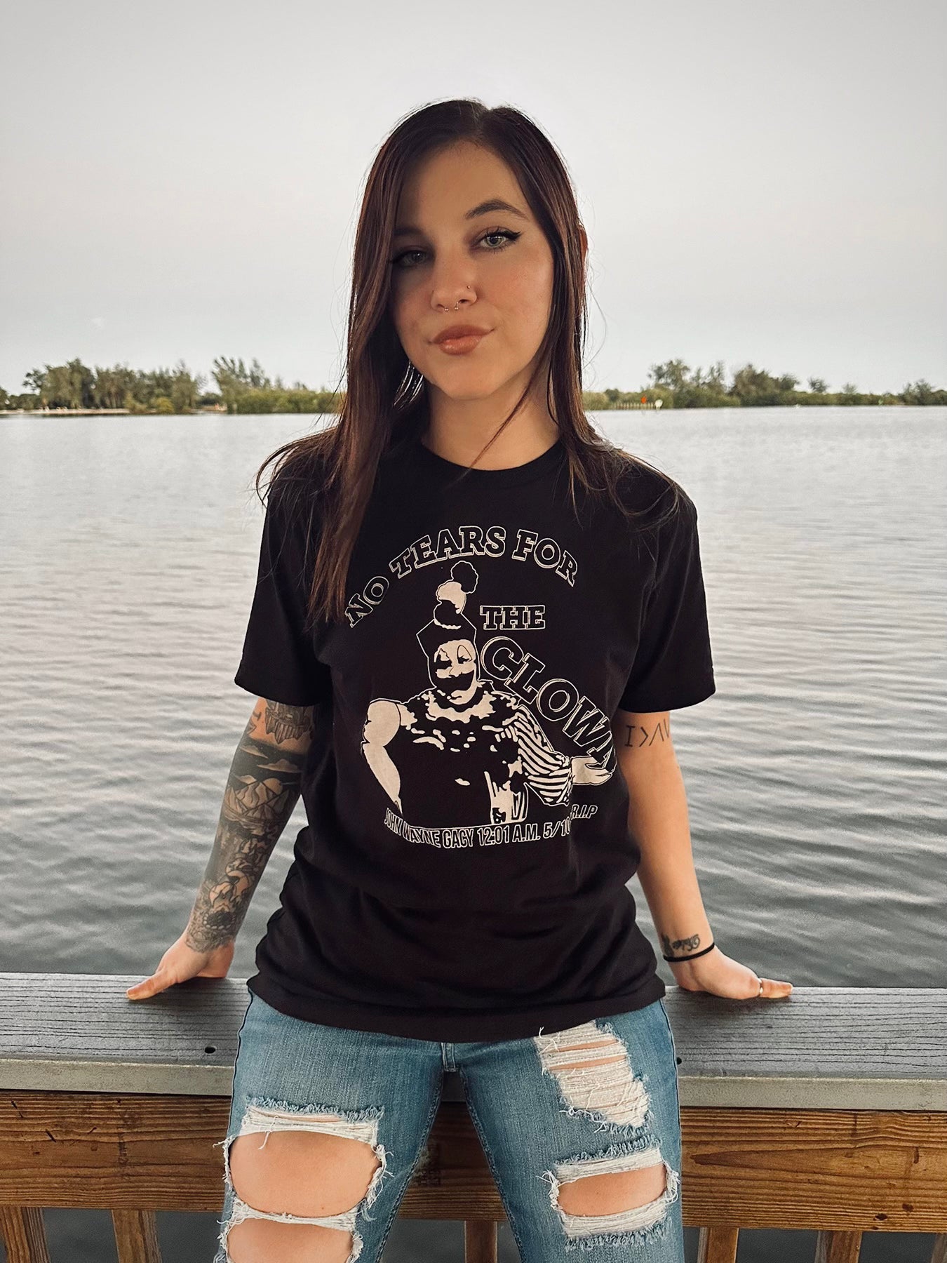 John Wayne Gacy “No Tears for the Clown†T-Shirt