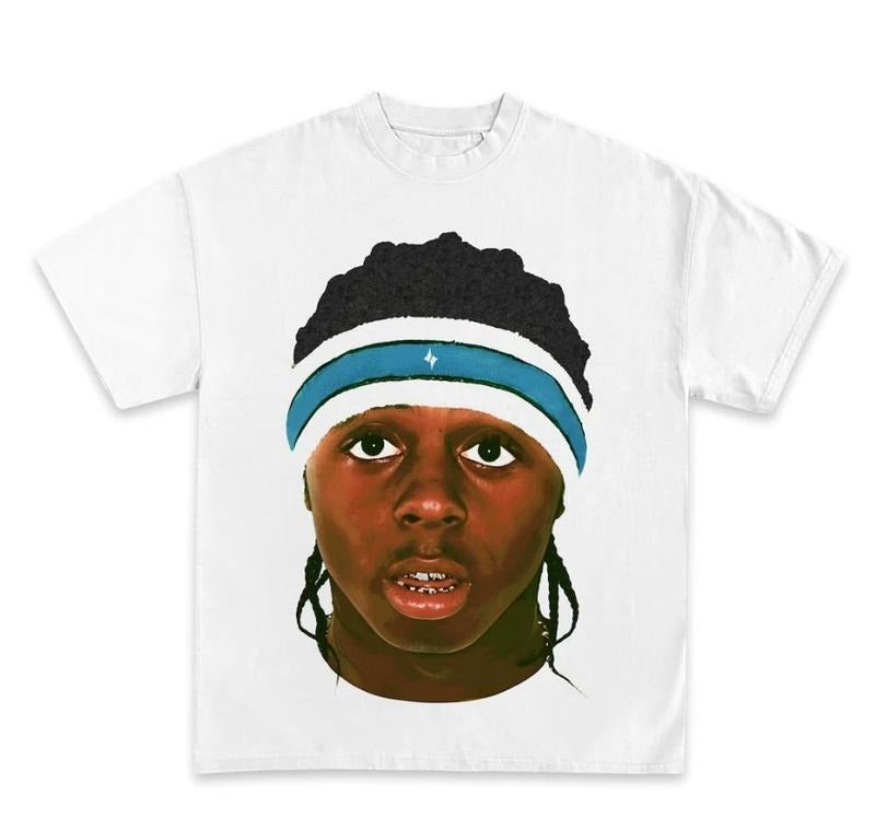 LIL WAYNE T-SHIRT Rap Tee Vintage Style Concert Merch Graphic Jumbo Face Tee Rare Hip Hop Collectible Young Money Drake wompwompmrcomershirt