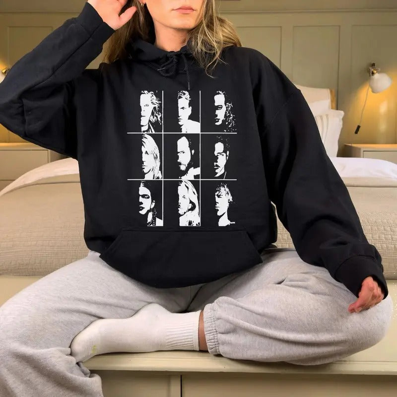 Legends Of Alternative Rock Graphic Tee, Rock Fan Apparel, Casual Wear, Unisex Sweater Pullover Tee