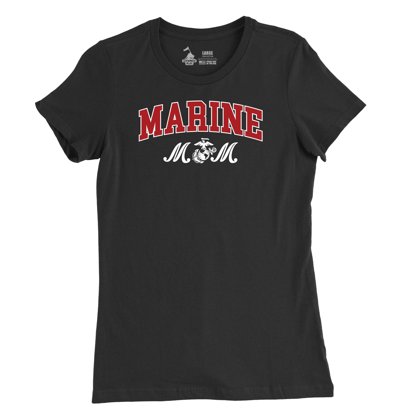 Women's Marine Mom Arch T-Shirt
