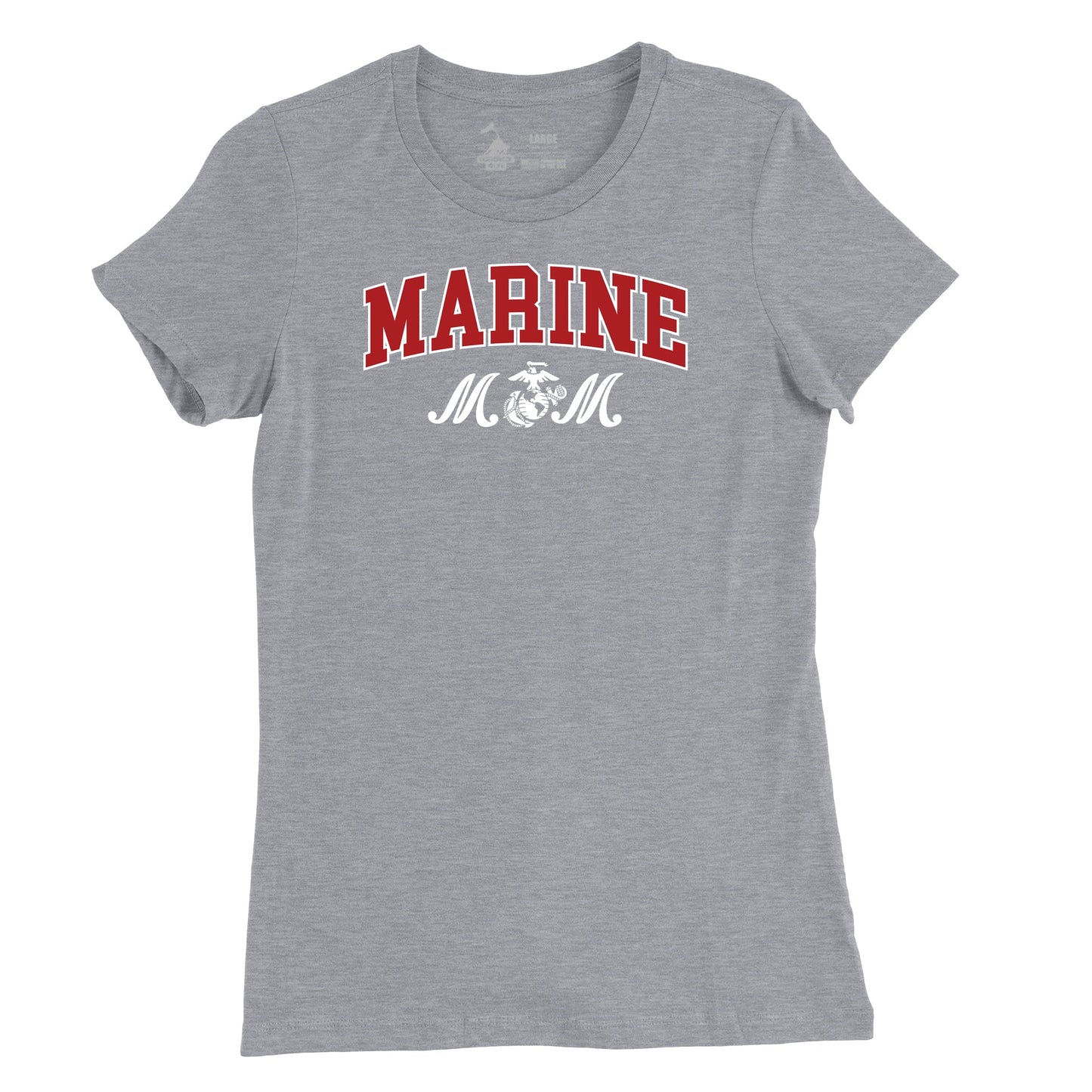 Women's Marine Mom Arch T-Shirt