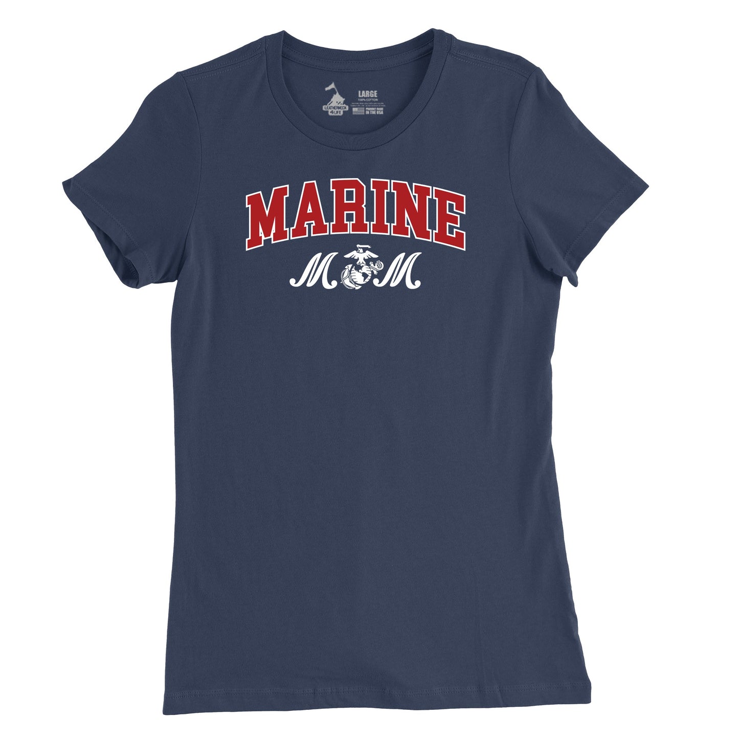 Women's Marine Mom Arch T-Shirt
