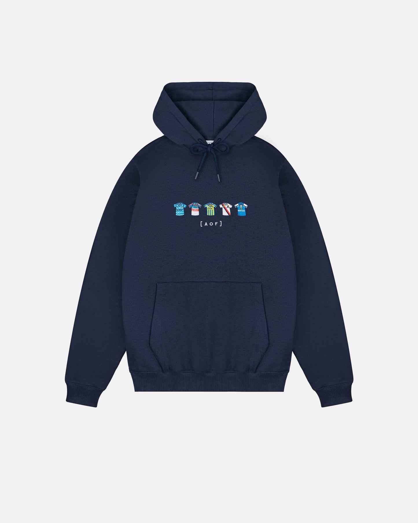 MCFC Embroidered Classics Hoodie - Navy