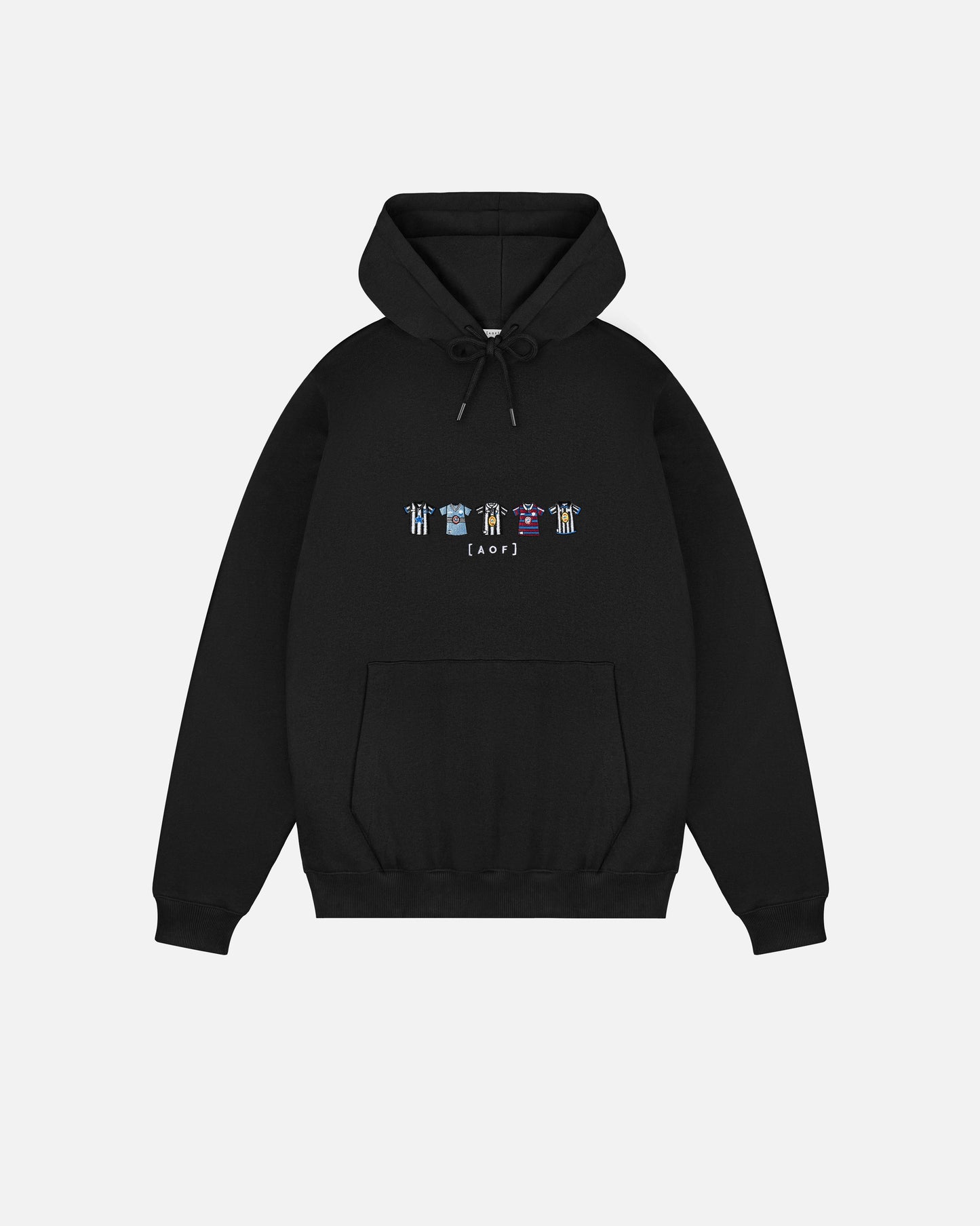 Toon Embroidered Classics Black Hoodie