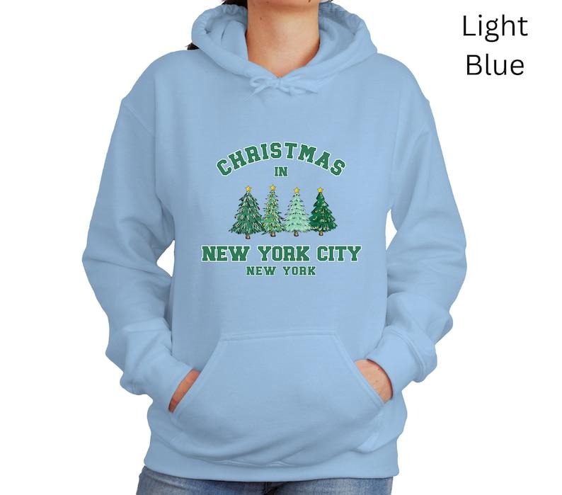 New York City Hoodie, New York Sweater, NYC Hoodie, Statue Shirt, Christmas Trip Pullover, Christmas NYC T-shirt, sweater and Hoodie