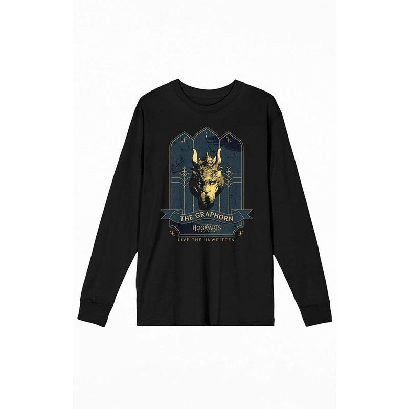 PacSun Men's Hogwarts Legacy Graphorn Long Sleeve T-Shirt - Multicolor