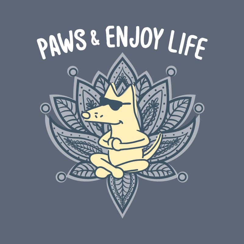 Paws And Enjoy Life - Classic Tee