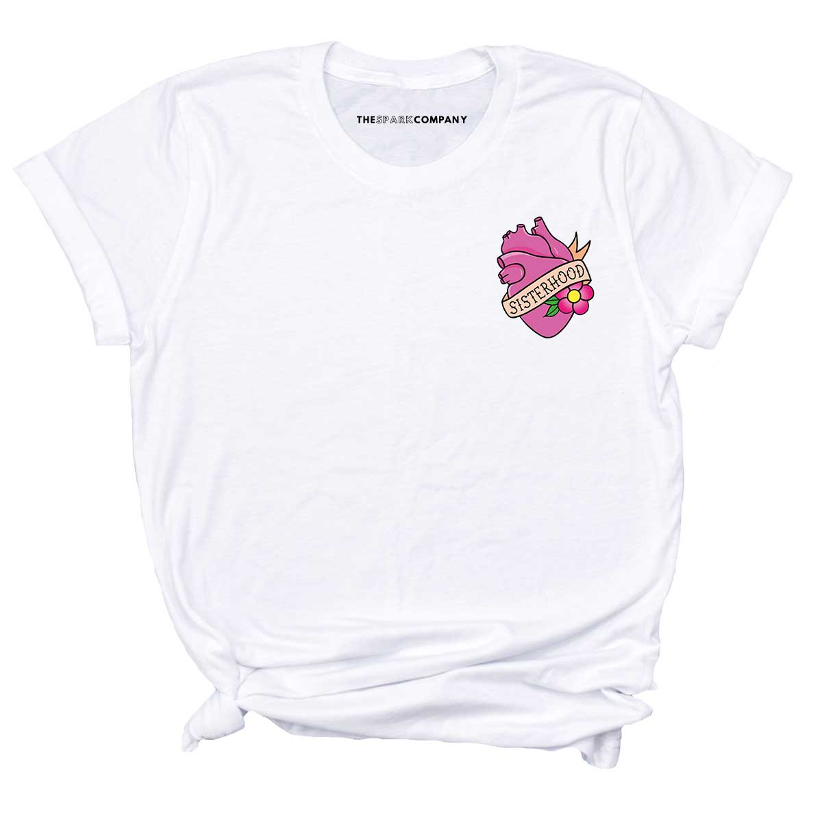 Pretty In Ink Collab Sisterhood Pocket T-Shirt