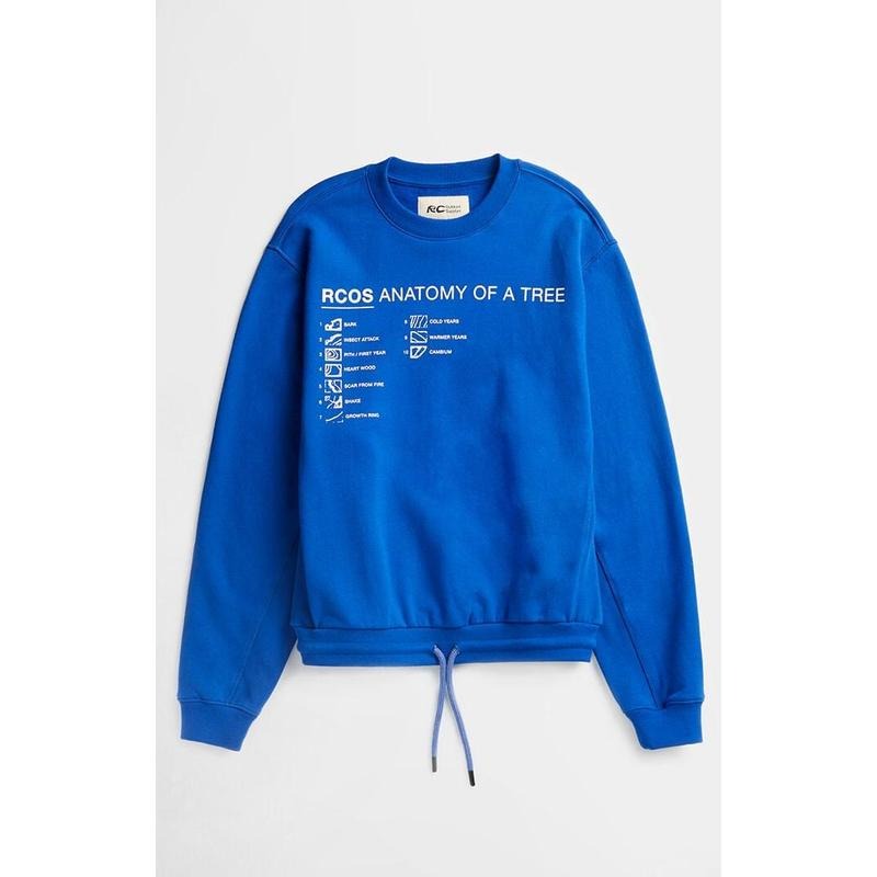 RC Outdoor Supply Men's Anatomy Of A Tree Crew Neck Sweatshirt