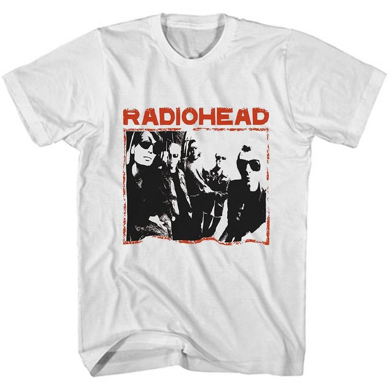 Radio head Shirt UK Rock Band Vintage Graphic Tee Shirt Merch Unisex T-shirt for Men Women Fans Shortsleeve Menswear Top