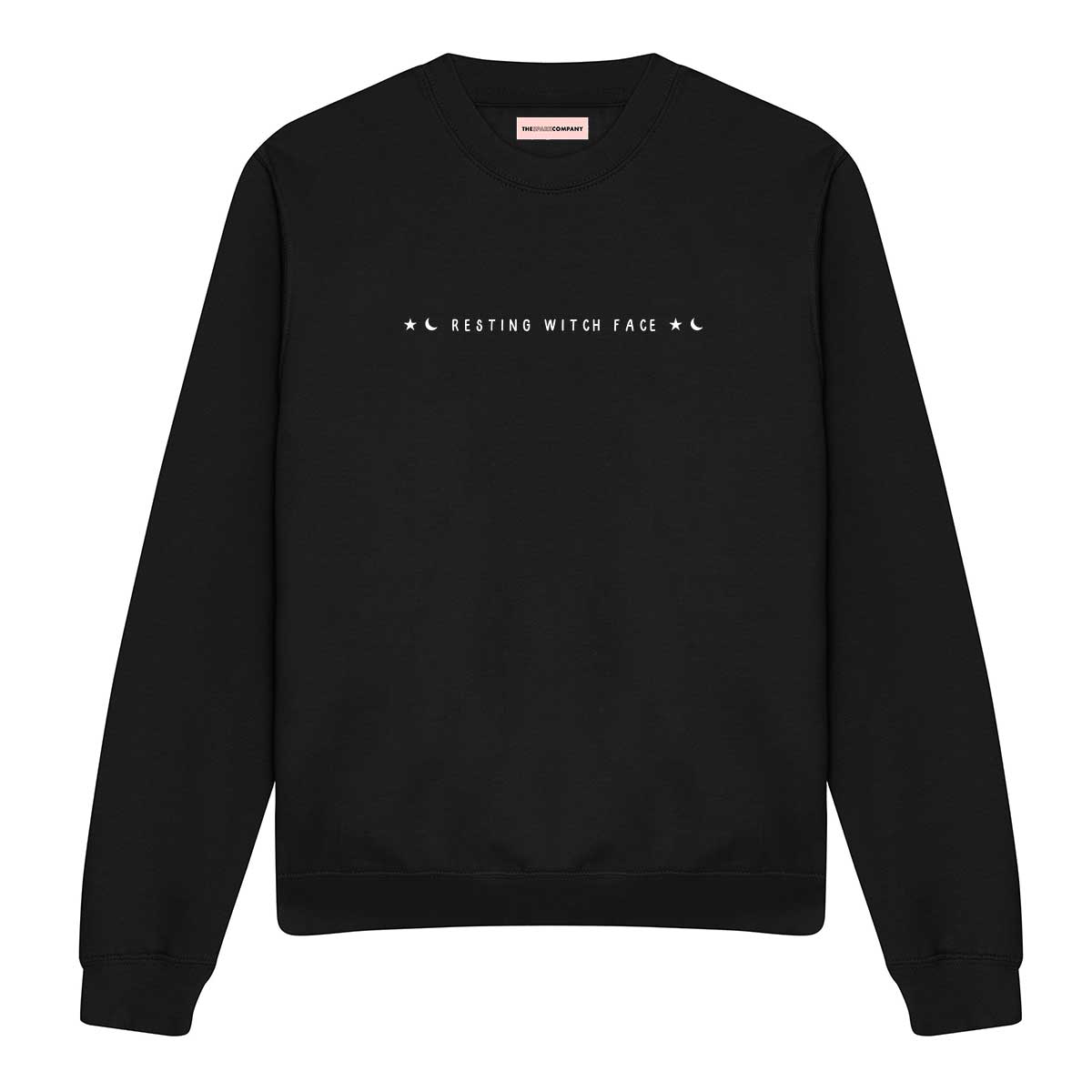 Resting Witch Face Halloween Sweatshirt