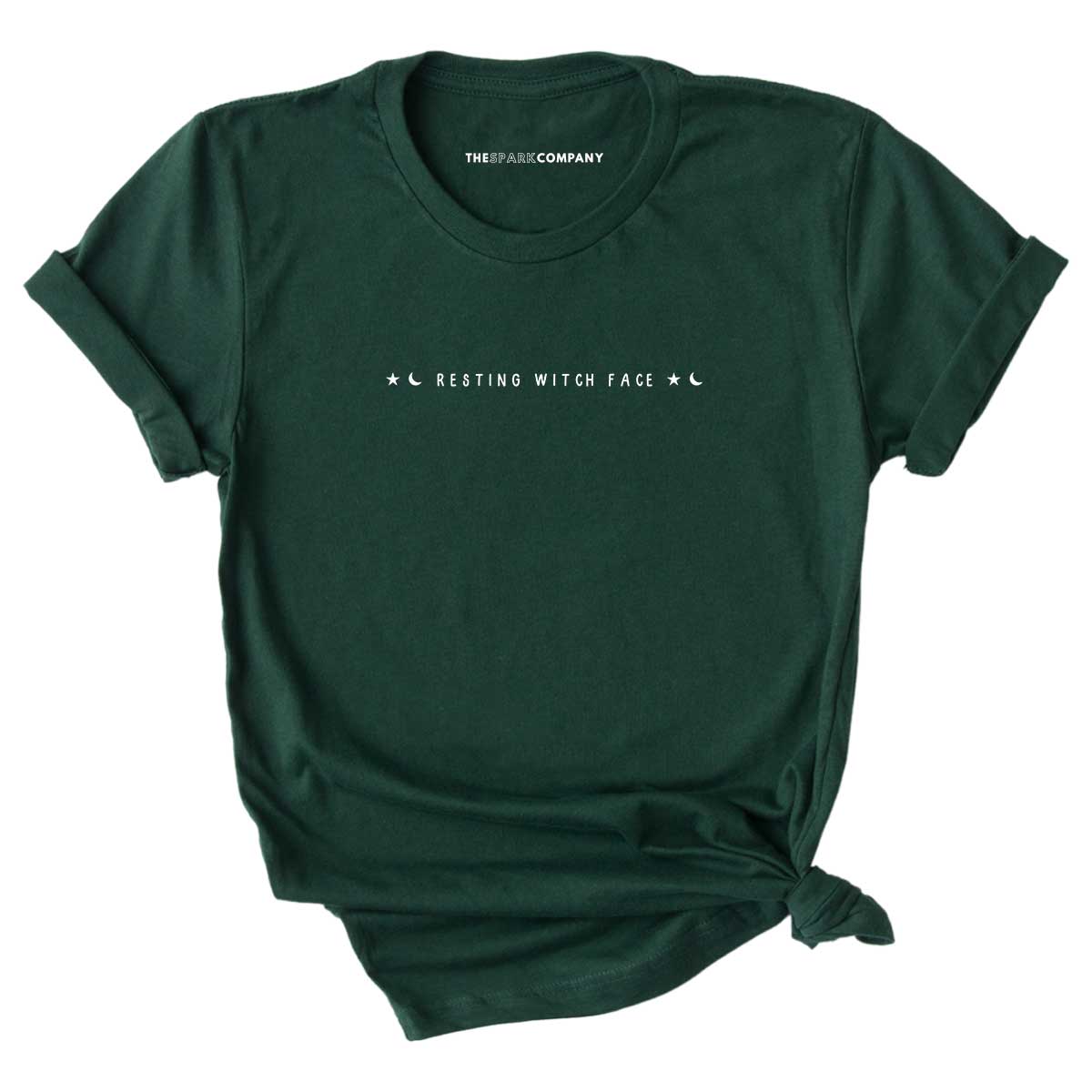 Resting Witch Face Halloween T-Shirt
