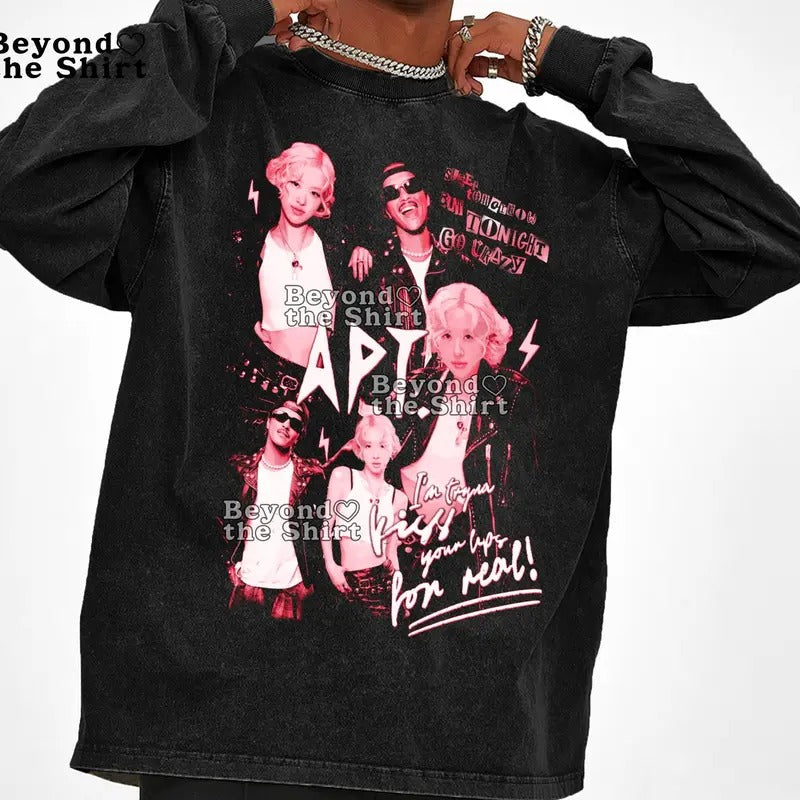 Ros3 Apt Burn0 Mars Korean Kpop Apartment Rose Solo Song Sweatshirt, Tshirt, Hoodie