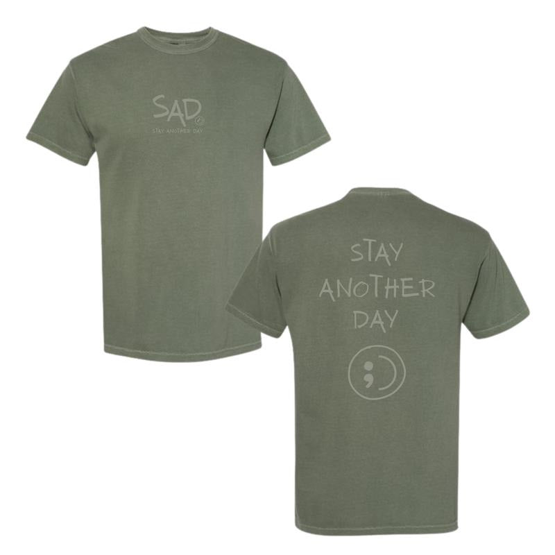 SAD Stay Another Day Fall OG Collection Mental Health Awareness T-Shirt Unisex Premium Graphic T-Shirt