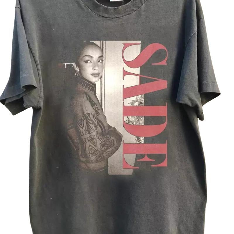 Sade Graphic Shirt, Sade Vintage 90s Retro Classic Unisex T-shirt, Gift for Fans