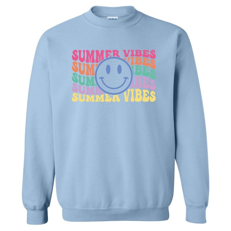 Stacked Summer Vibes Sweatshirt 'NLB'