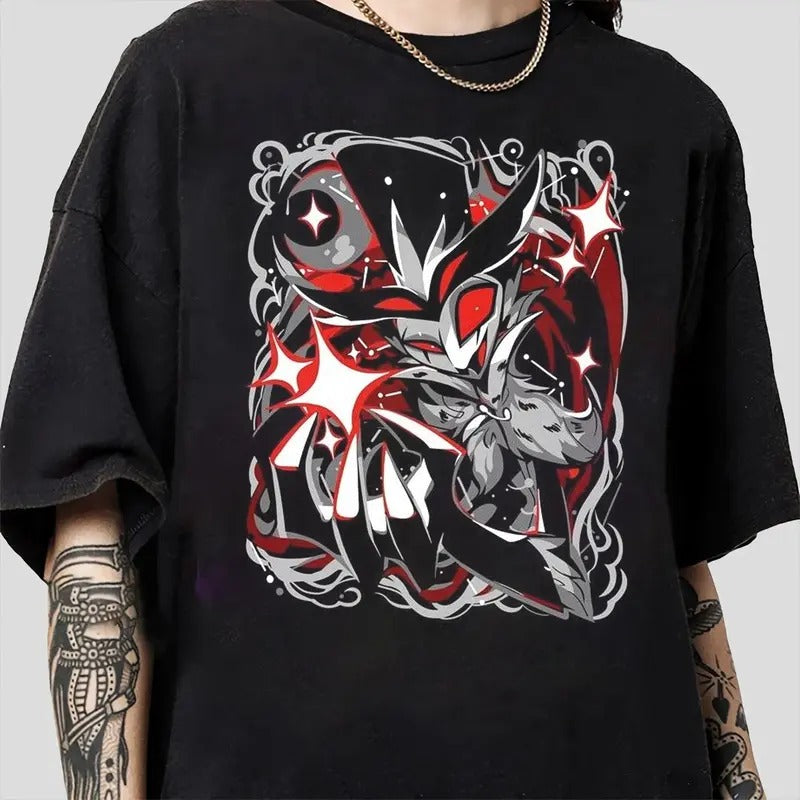 Stolas T-Shirt, Stolas Helluva Boss Characters, Hazbin Hotel T-Shirt, Hazbin Hotel Cartoon , Birthday Gift for fan-3