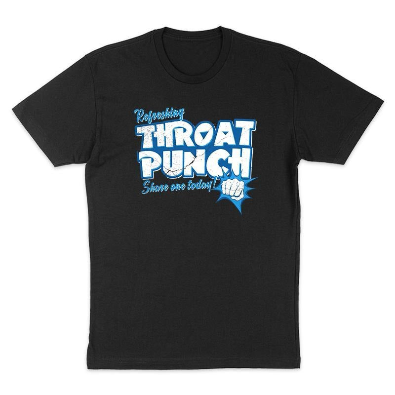 Throat Punch Tee, Funny Shirt, Dark Humor Tee, Hoodie
