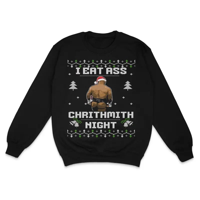 Ugly Chrithmas Custom Printed Sweatshirt