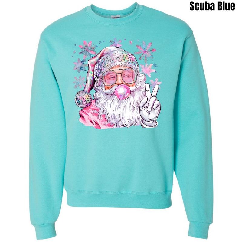 VSCO Girly Santa Sweatshirt 'NLB'