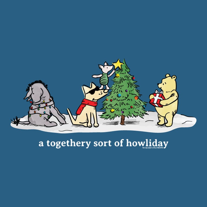A Togethery Sort of Howliday - Sweatshirt Pullover Hoodie