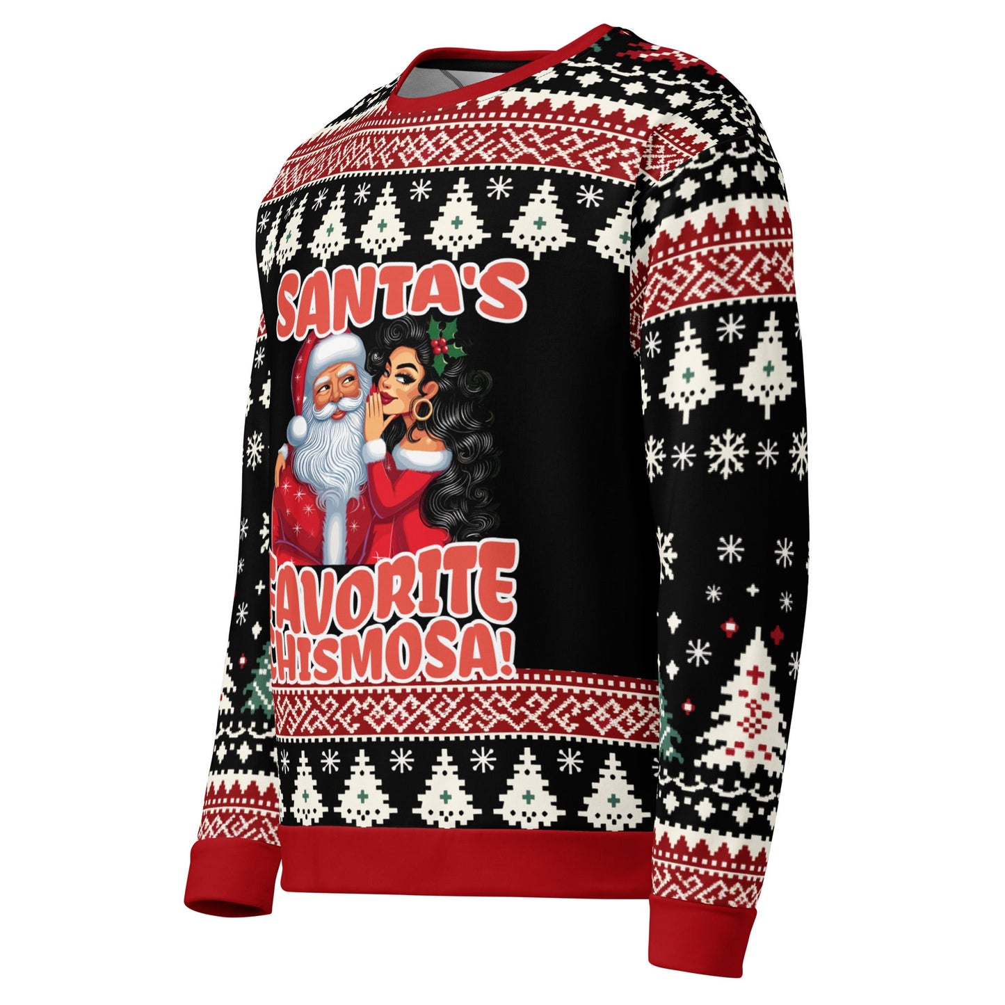 Santa's Favorite Chismosa Ugly Navidad Sweatshirt