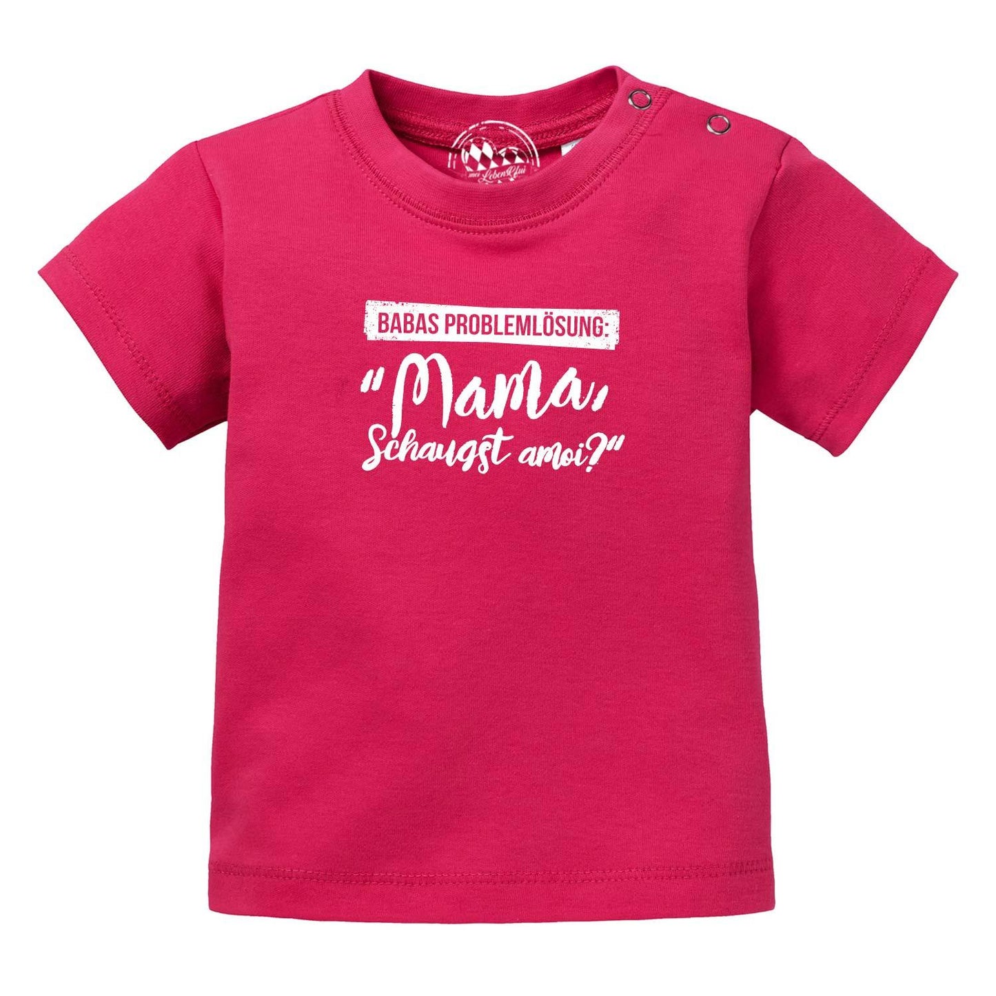 Baby T-Shirt "Papas Problemlösung…"