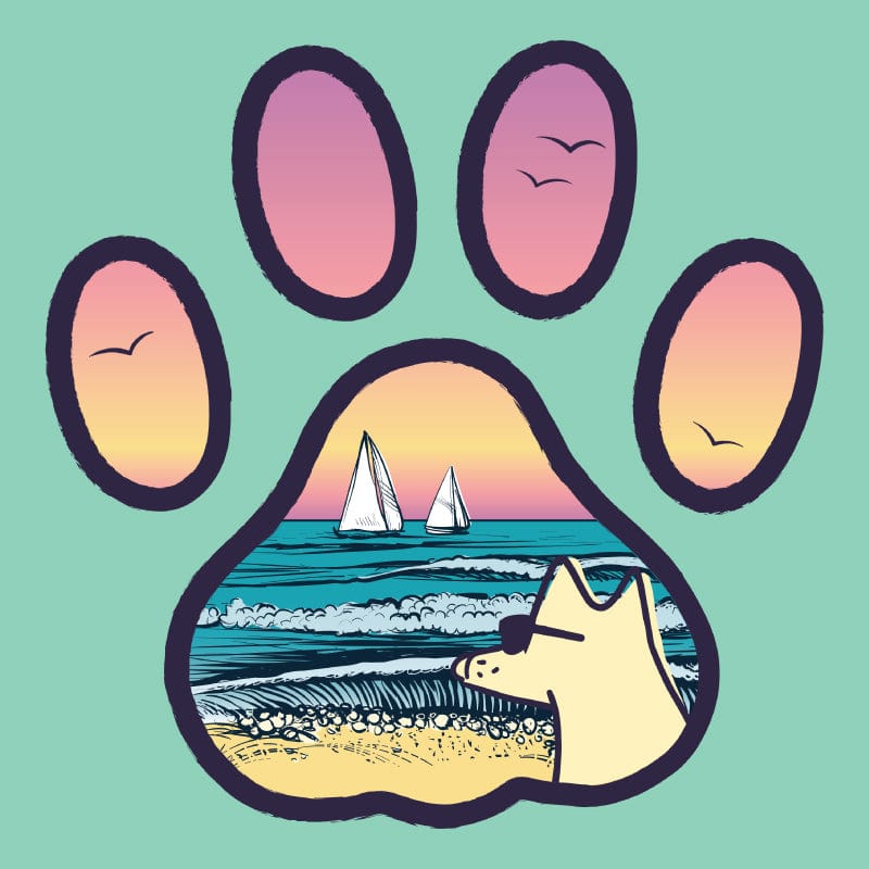Beach Paw - Classic Tee