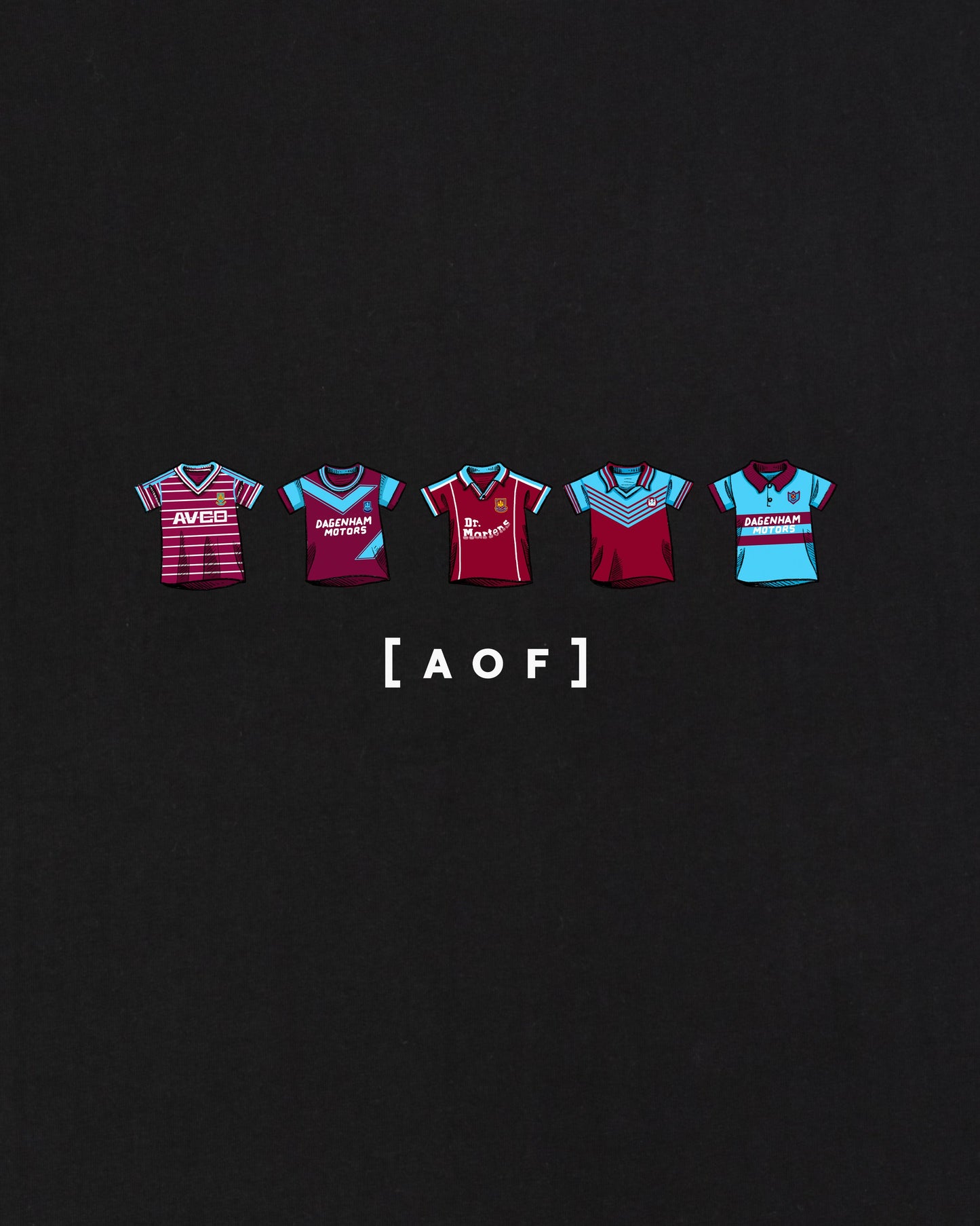 WHUFC Printed Classics Tee