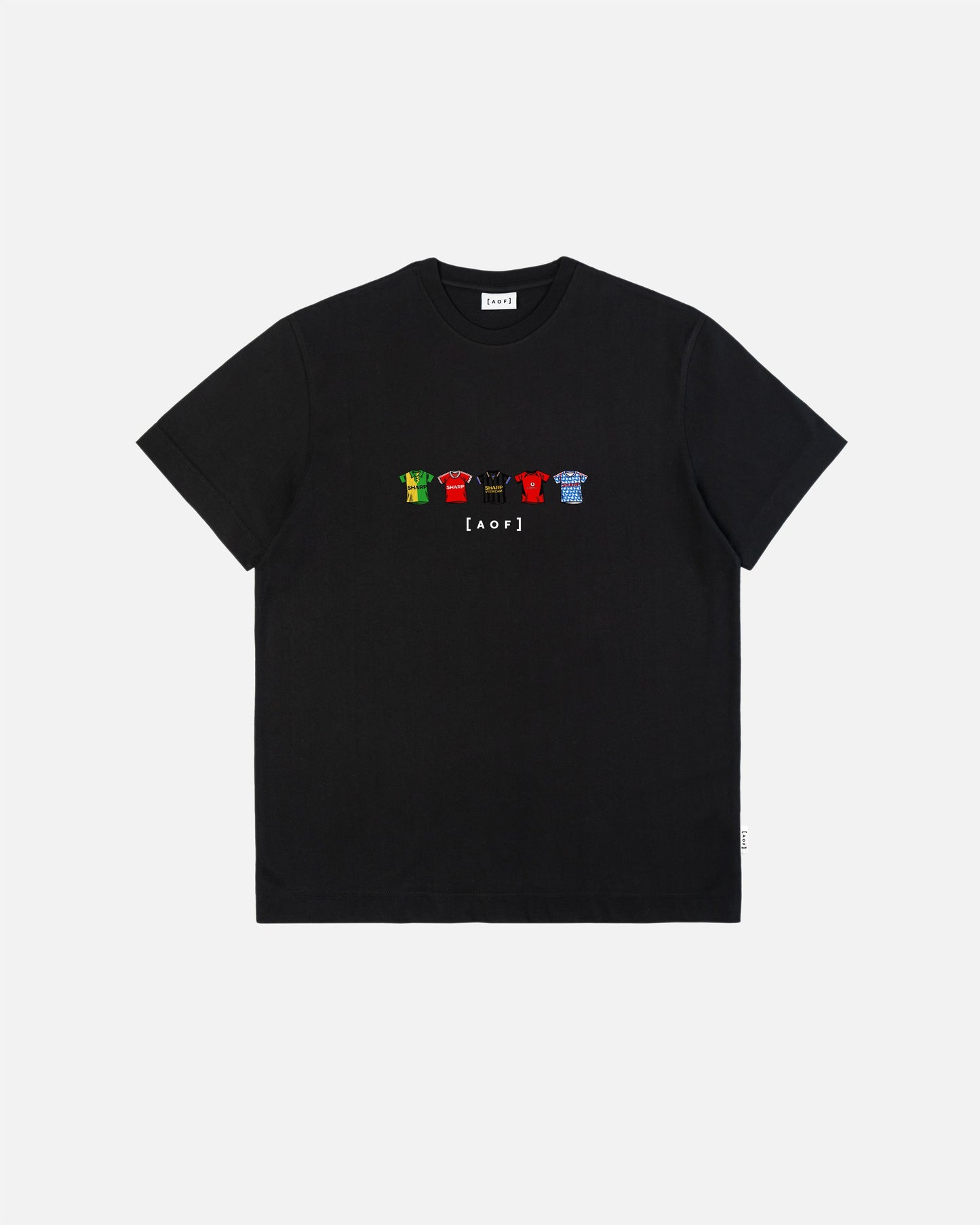 United Printed Classics Black Tee