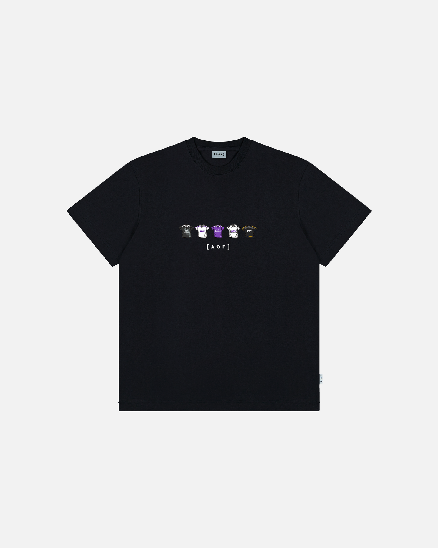 Galáctico Printed Classics Black Tee
