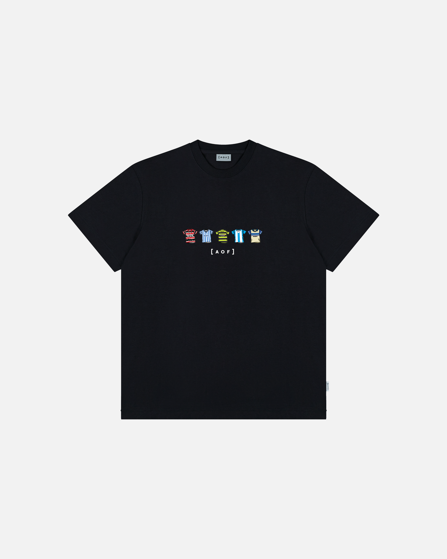 Huddersfield Printed Classics Black Tee