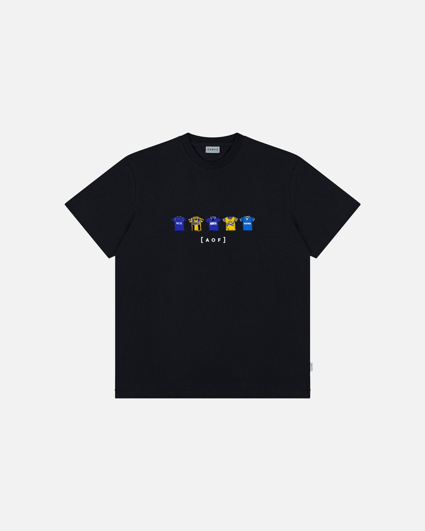Everton Printed Classics Black Tee