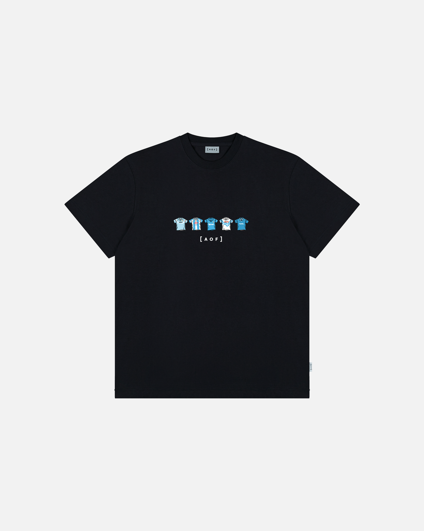 Napoli Printed Classics Black Tee