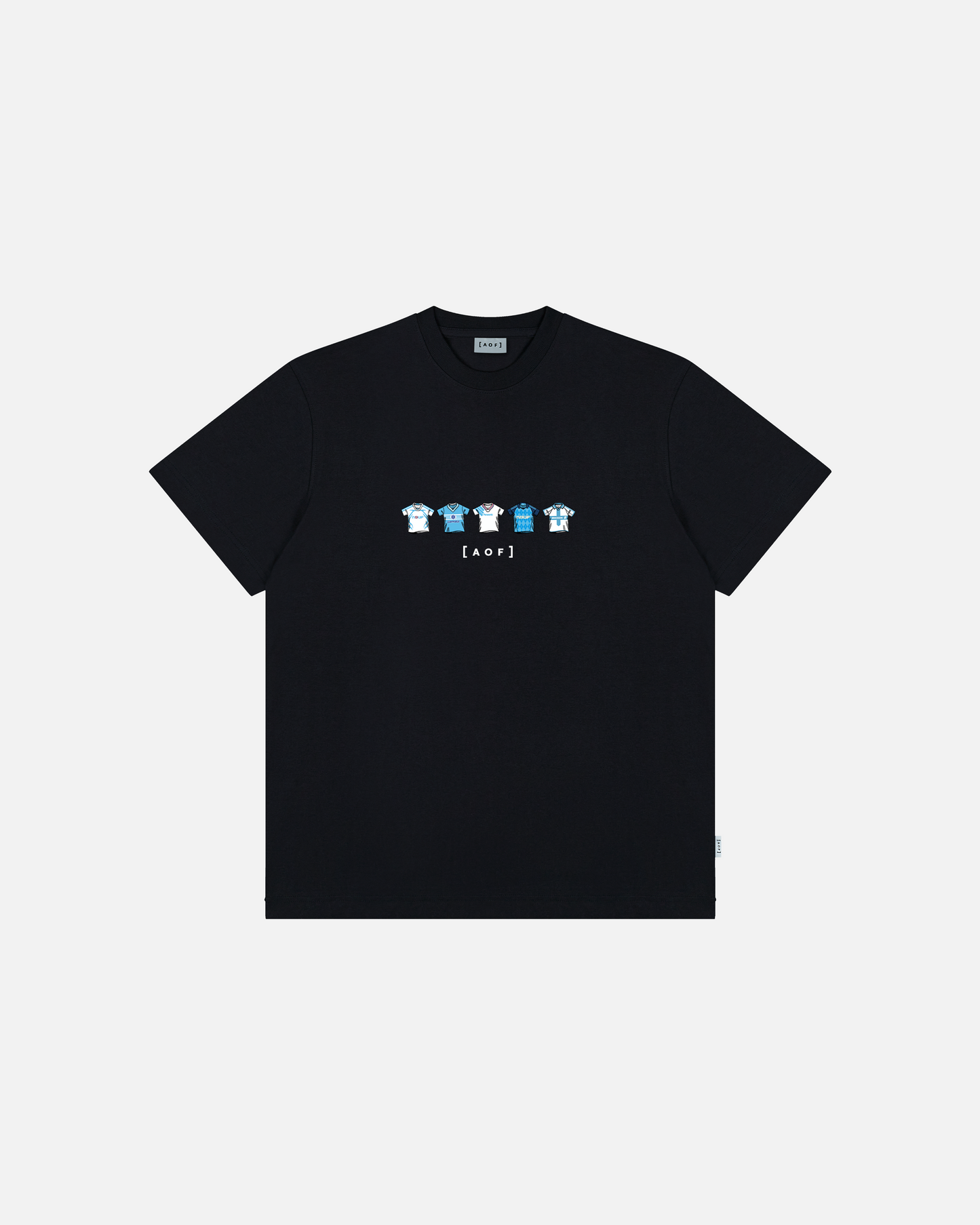 Marseille Printed Classics Black Tee