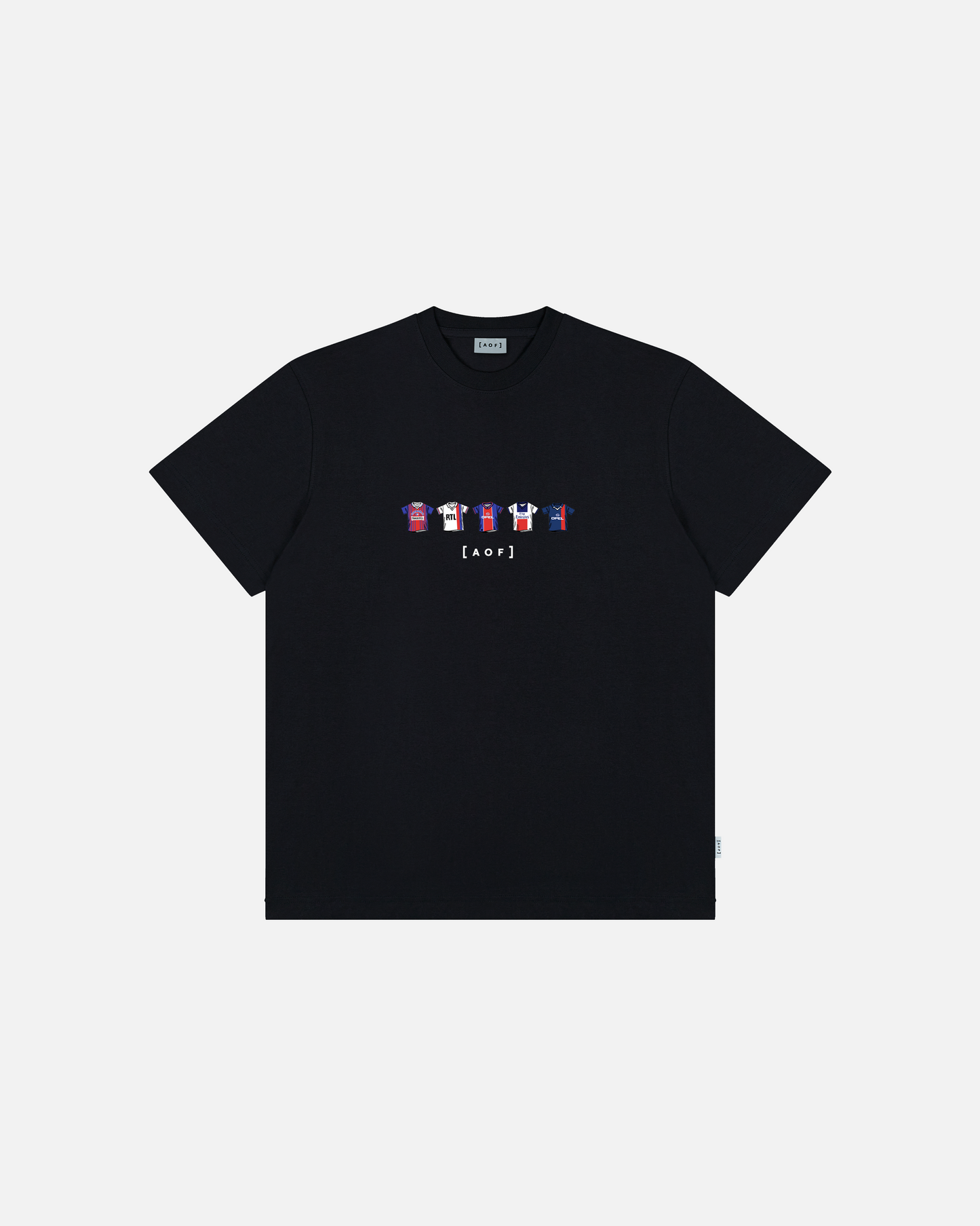 PSG Printed Classics Black Tee