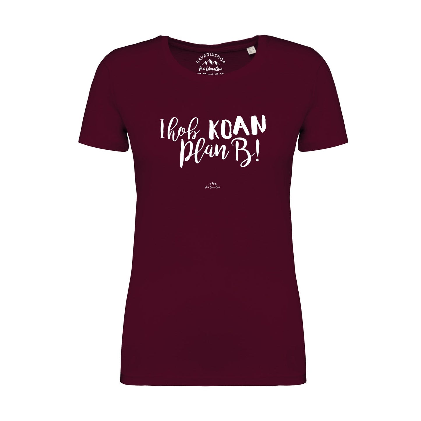 Damen T-Shirt "Koan Plan B..."