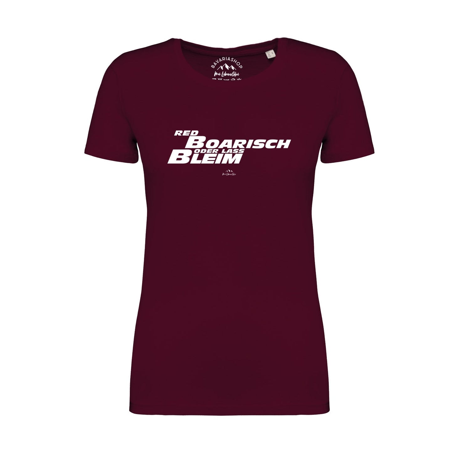 Damen T-Shirt "Red boarisch"