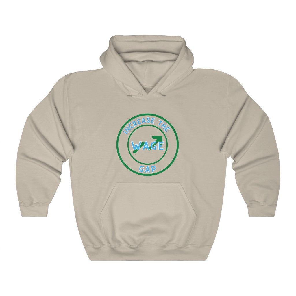 Increase the Wage Gap - Unisex Heavy Blendâ„¢ Hooded Sweatshirt - ALL COLORS - Hot Take