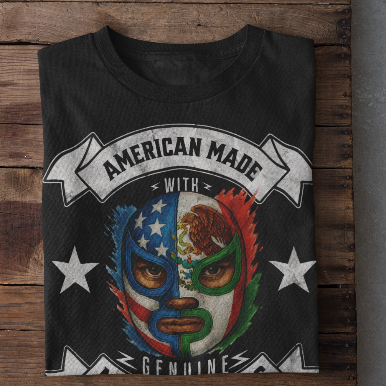 Made In America With Mexican Parts T-Shirt