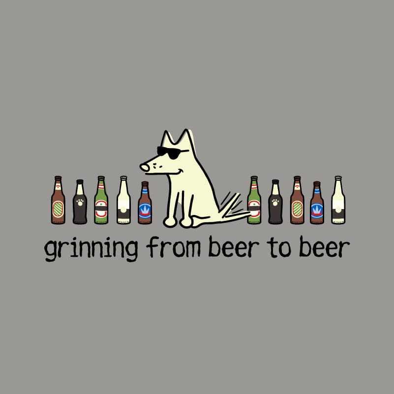Grinning From Beer to Beer - Classic Long-Sleeve T-Shirt