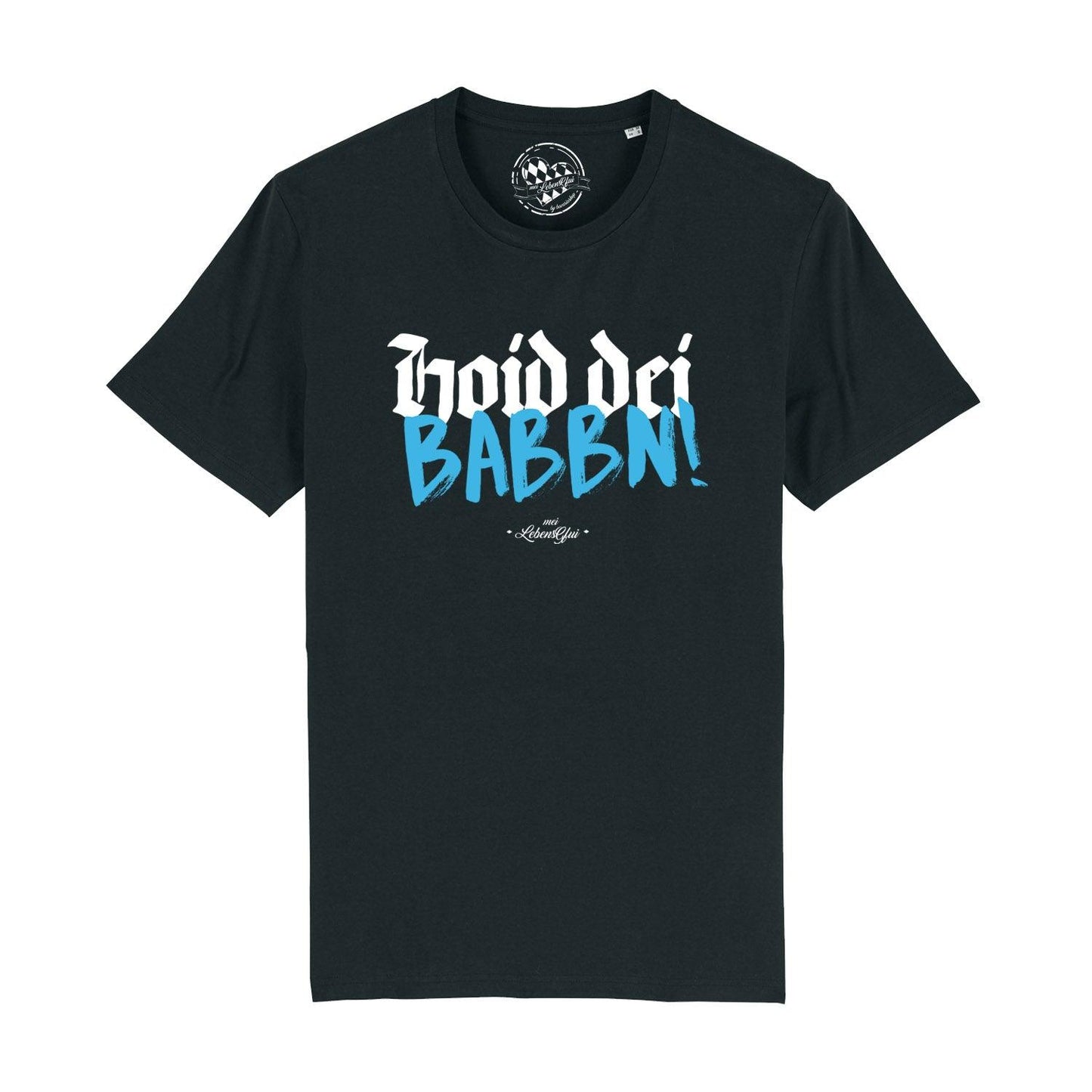 Herren T-Shirt "Hoid dei Babbn"
