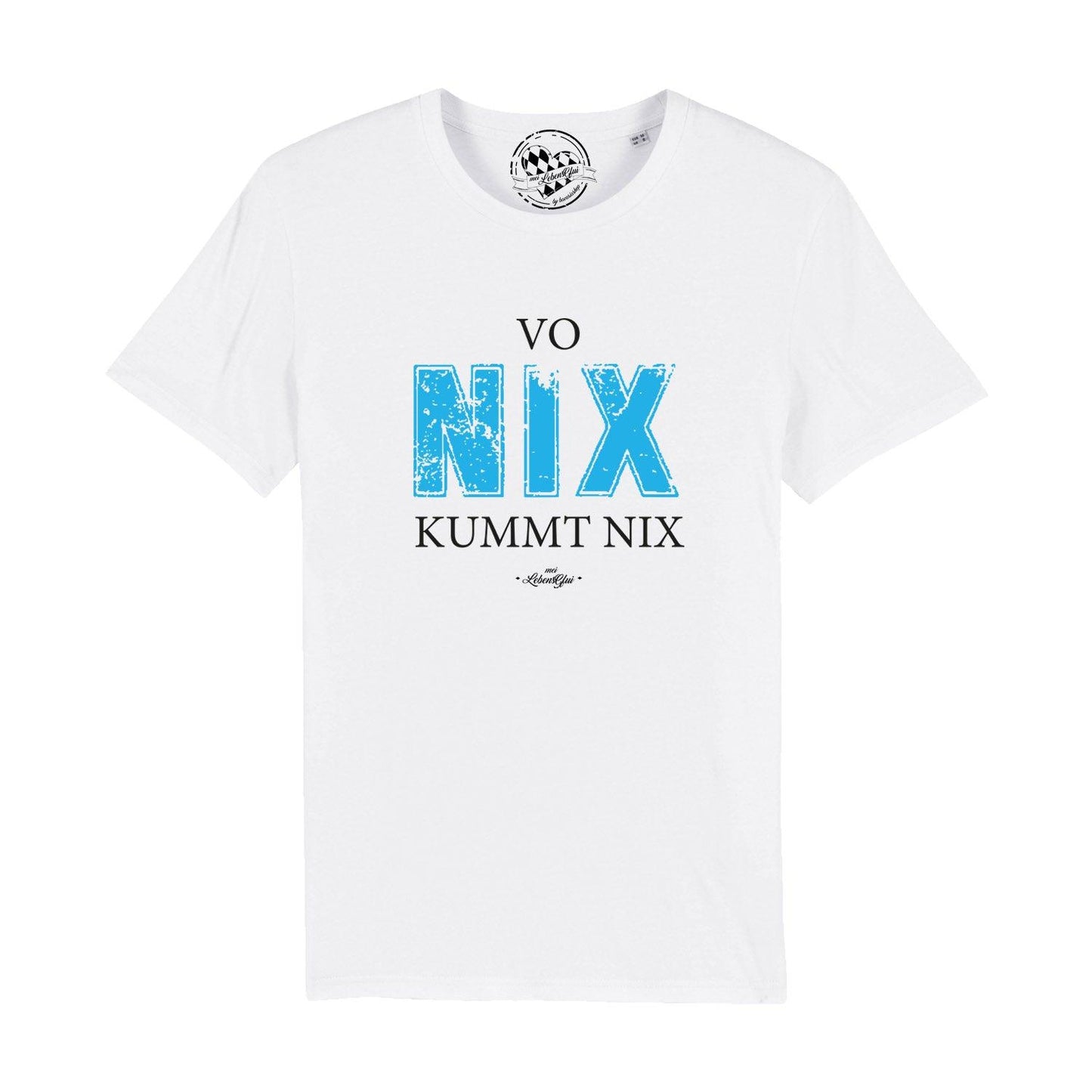 Herren T-Shirt "Vo nix kummt nix"