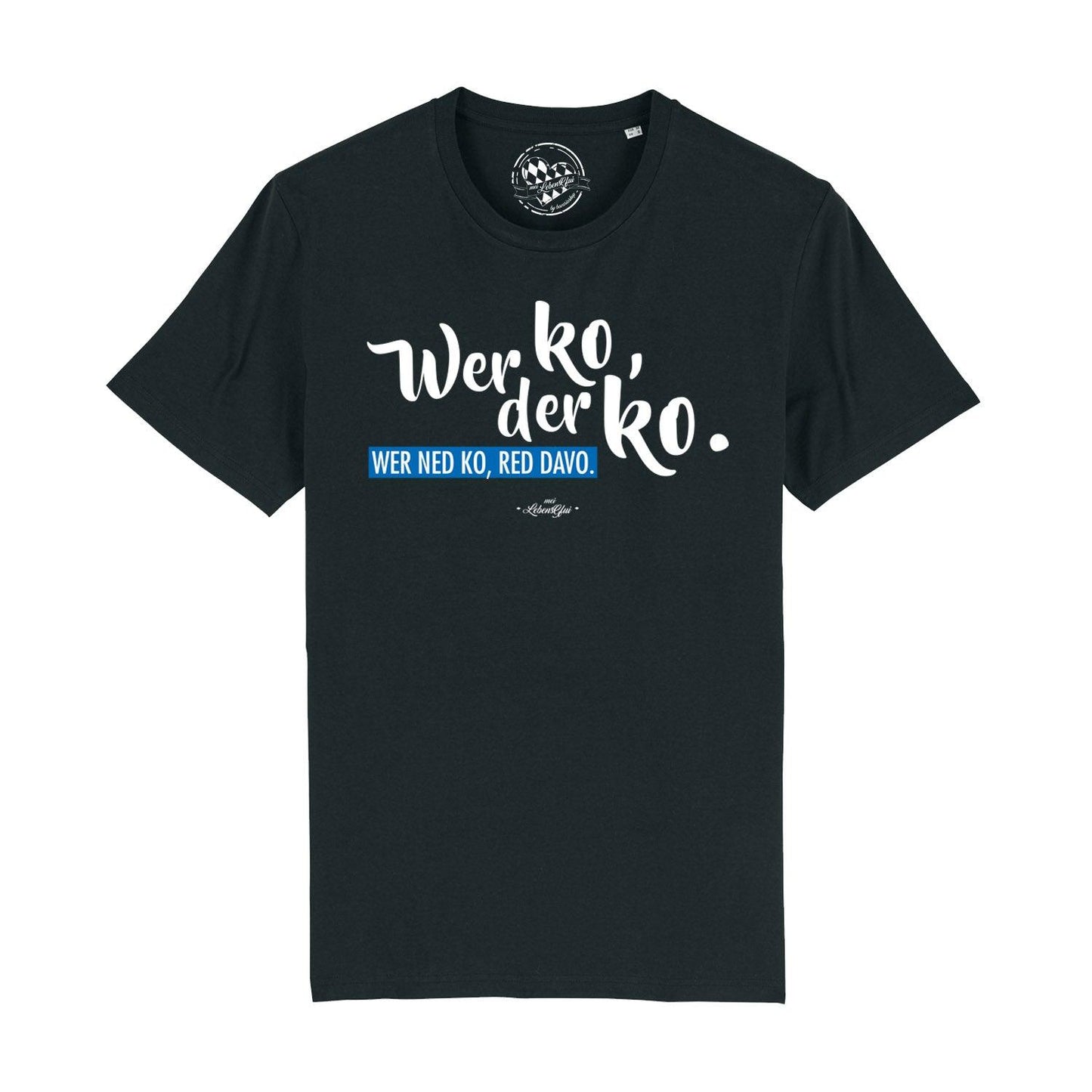 Herren T-Shirt "Wer ko, der ko"