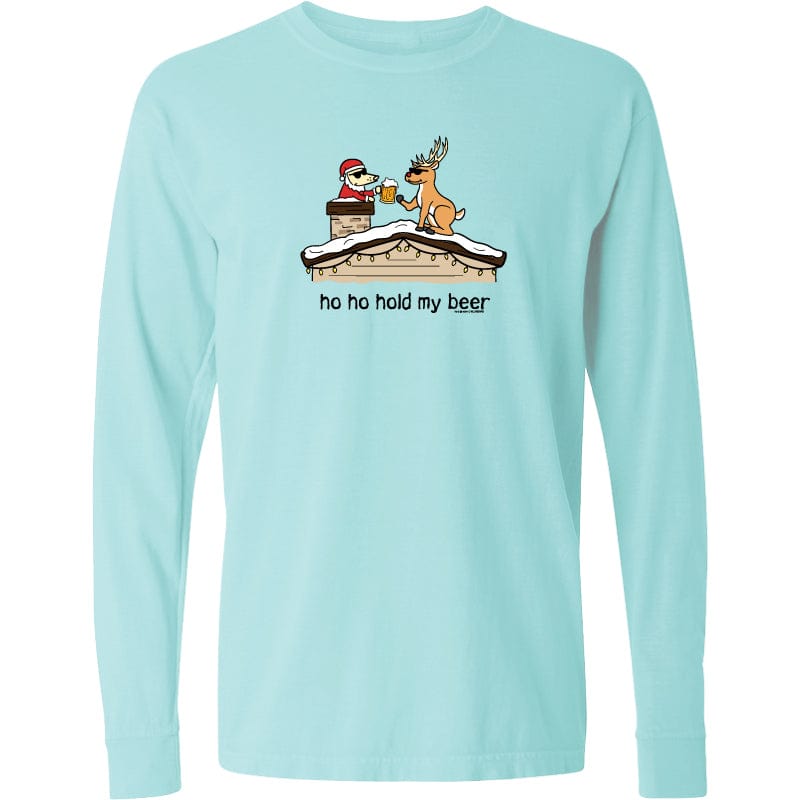 Ho Ho Hold My Beer - Classic Long-Sleeve T-Shirt