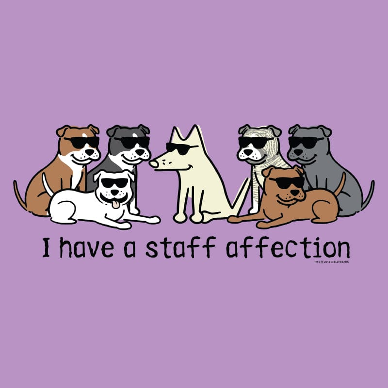 I Have A Staff Affection - Ladies T-Shirt V-Neck