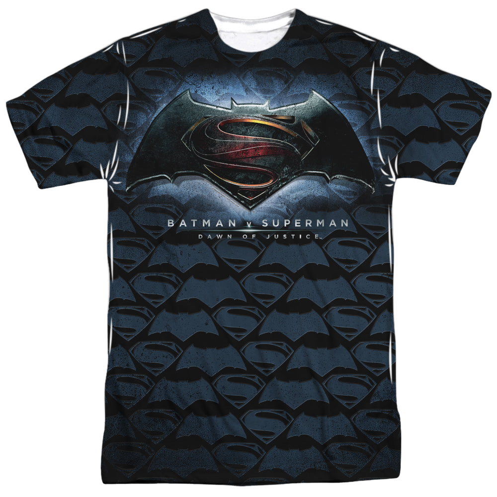 Batman v Superman Logo Pattern - Men's All-Over Print T-Shirt