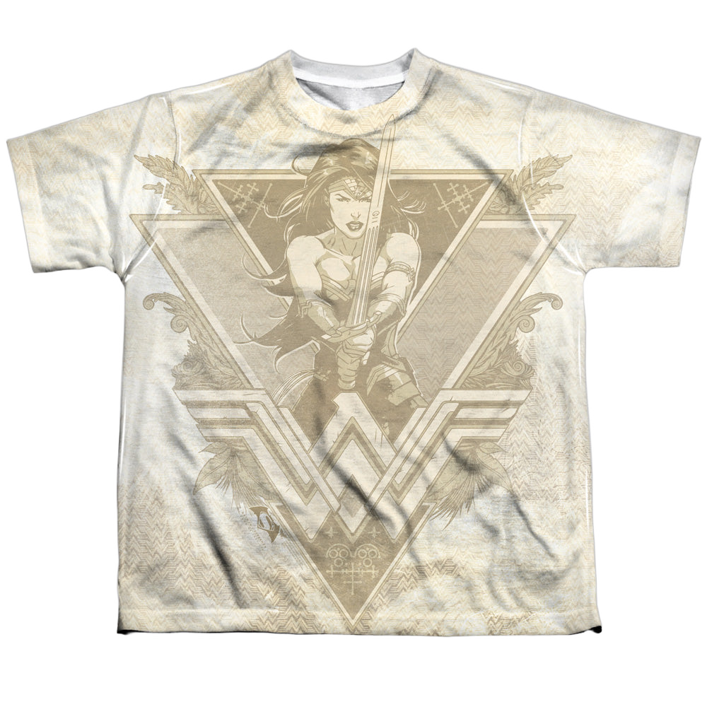 Batman v Superman Greek Goddess - Youth All-Over Print T-Shirt