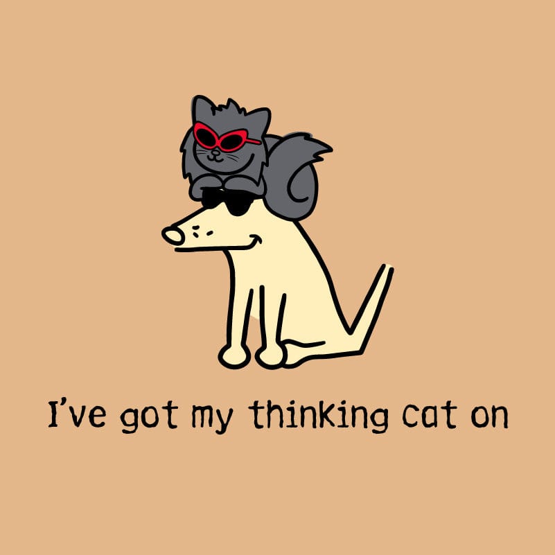 I've Got My Thinking Cat On - Classic Long-Sleeve T-Shirt